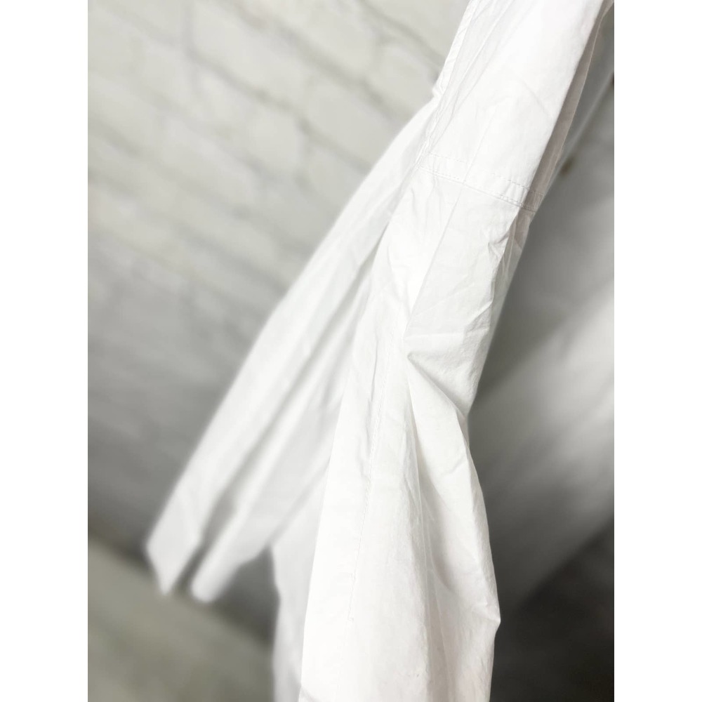 NWT Everlane Button-Front A-Line Skirt White Women Size S - Picture 3 of 5